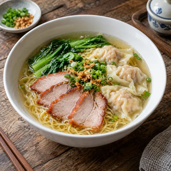 バミーナーム（卵麺のスープ麺）のイメージ